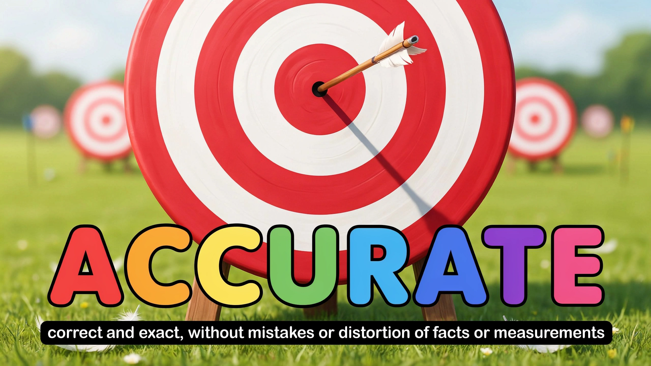 English Illustration for accurate
